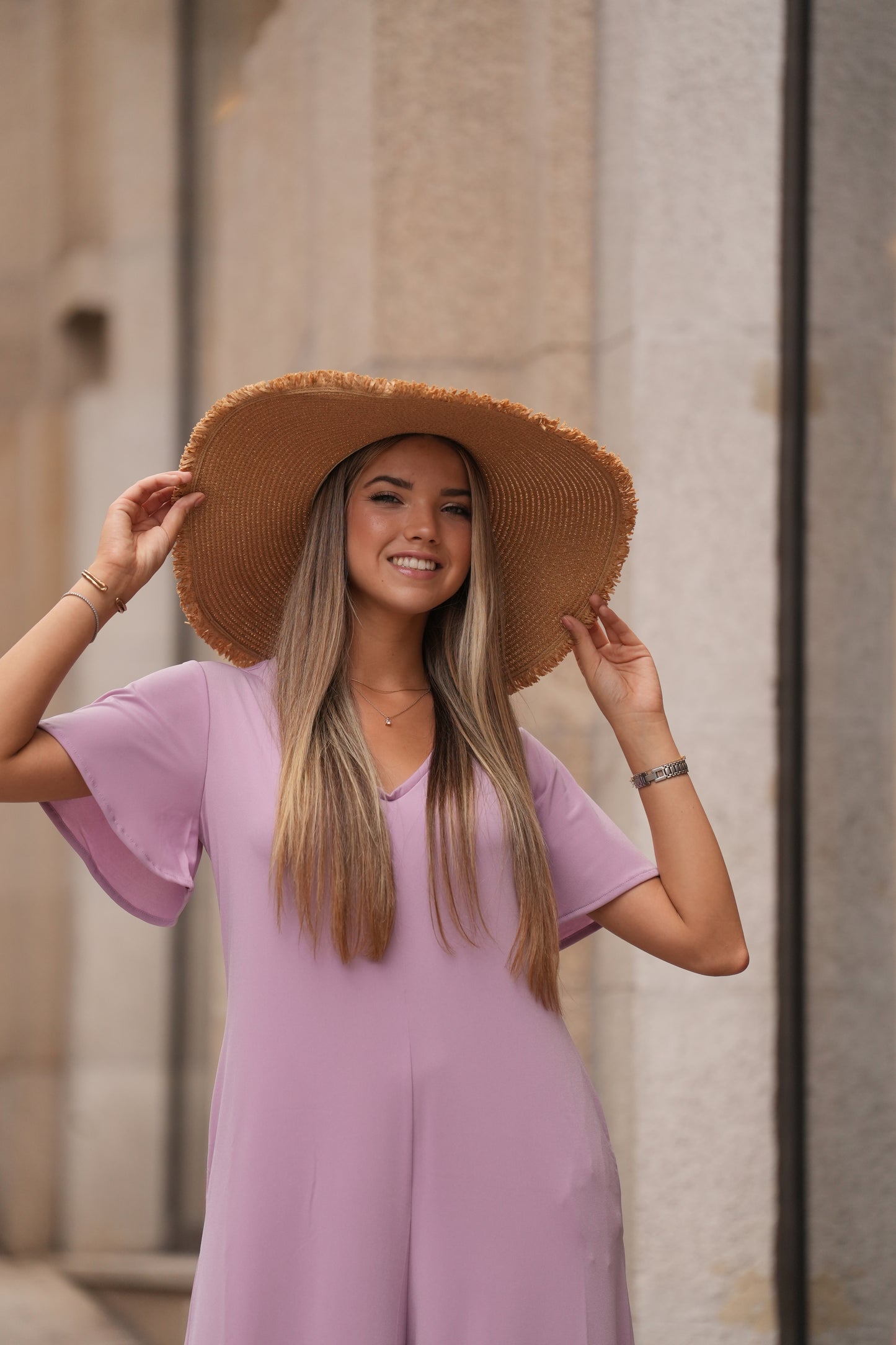 Combinaison longue en maille