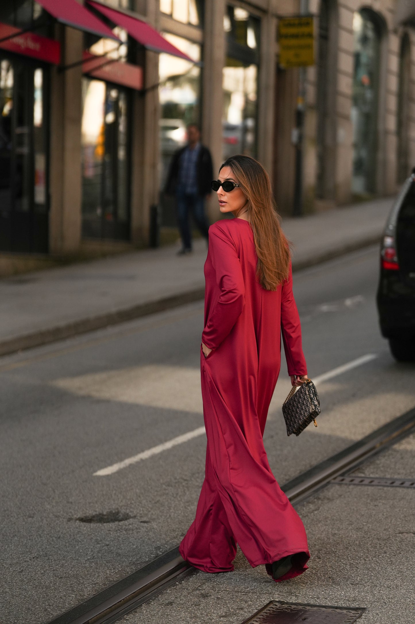 Macacão comprido em malha