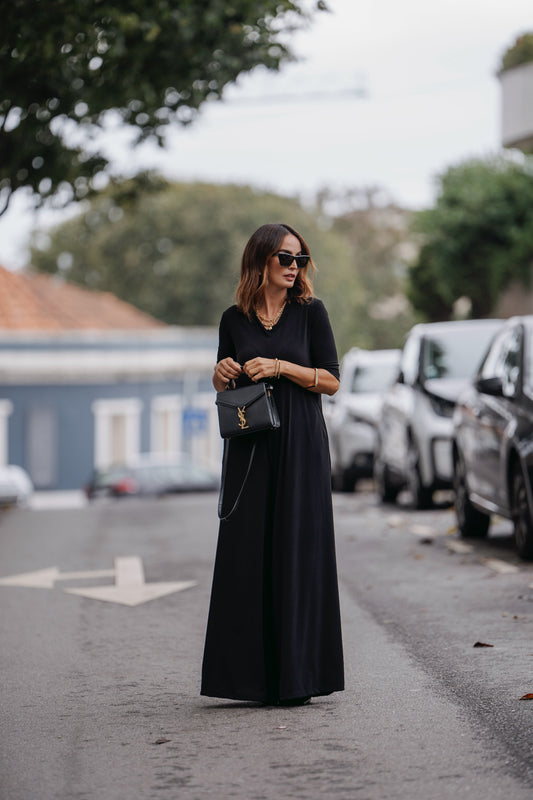 Macacão comprido em malha