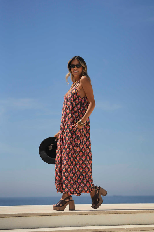 Combinaison longue en maille