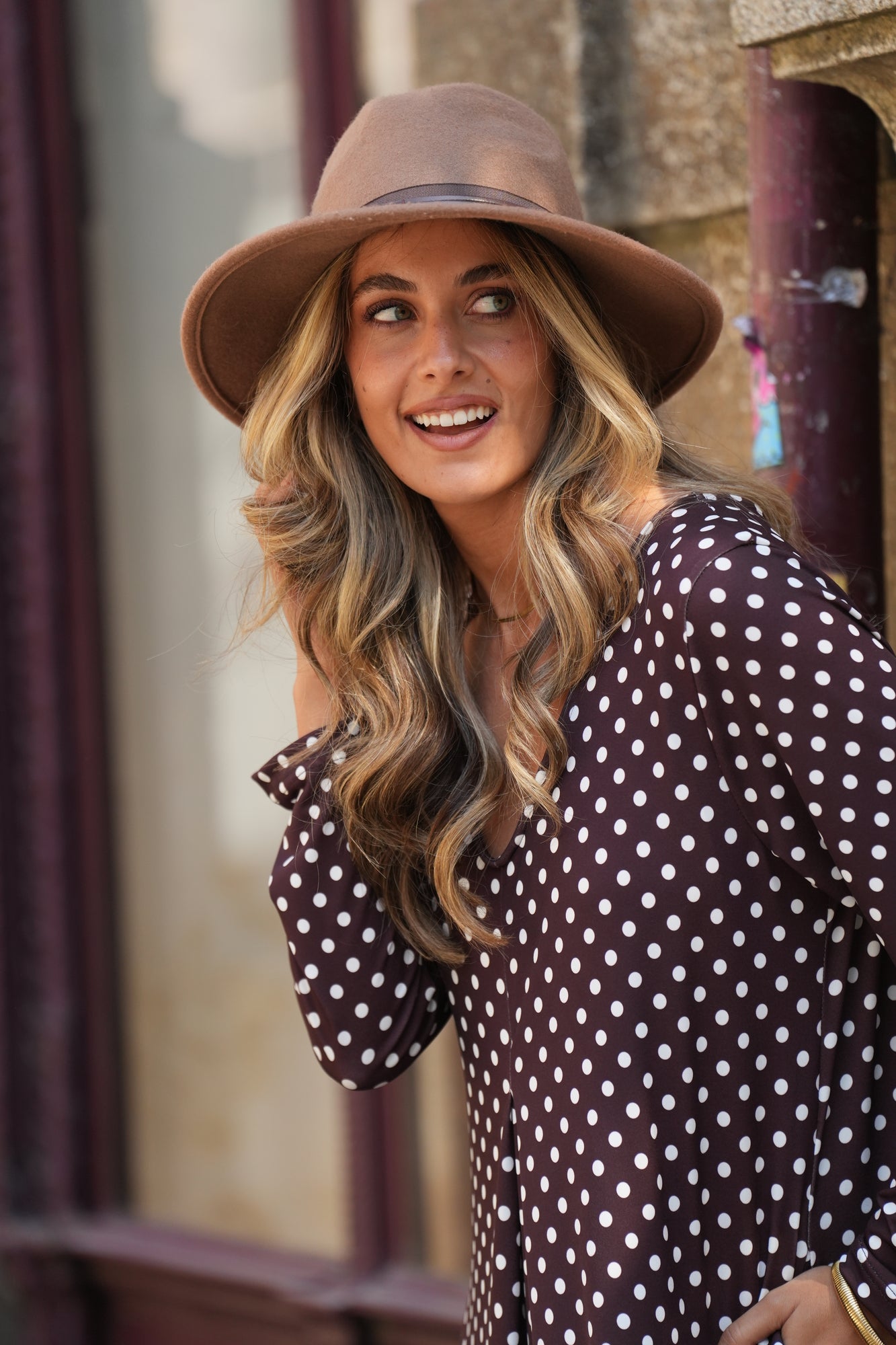 Long knitted jumpsuit