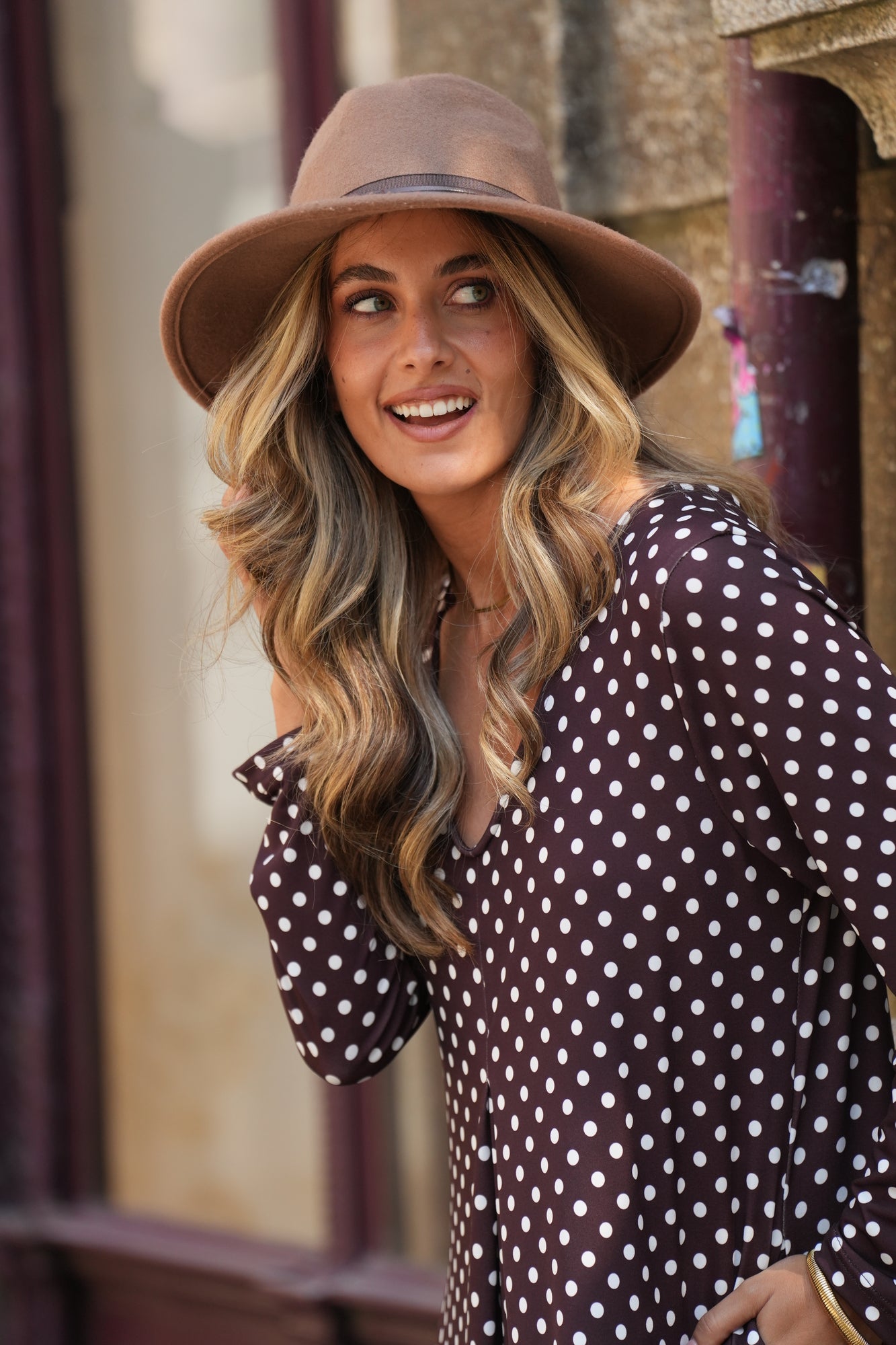 Long knitted jumpsuit