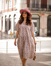 Floral midi dress