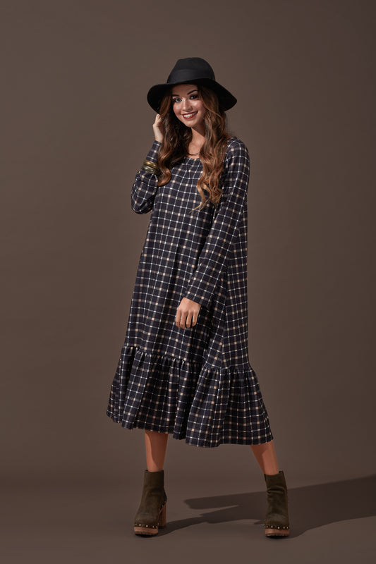 Vestido punto volante