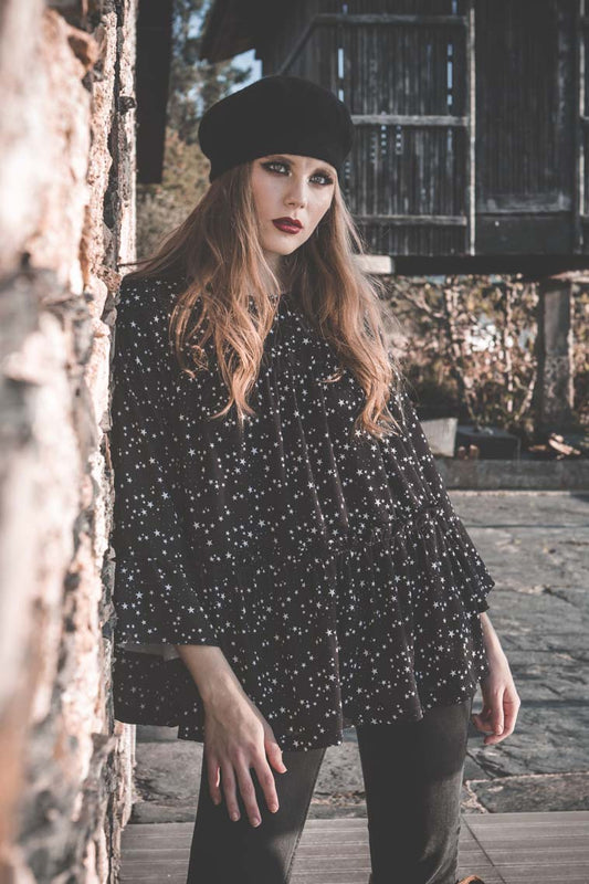 Blusa com estampado Estrelas
