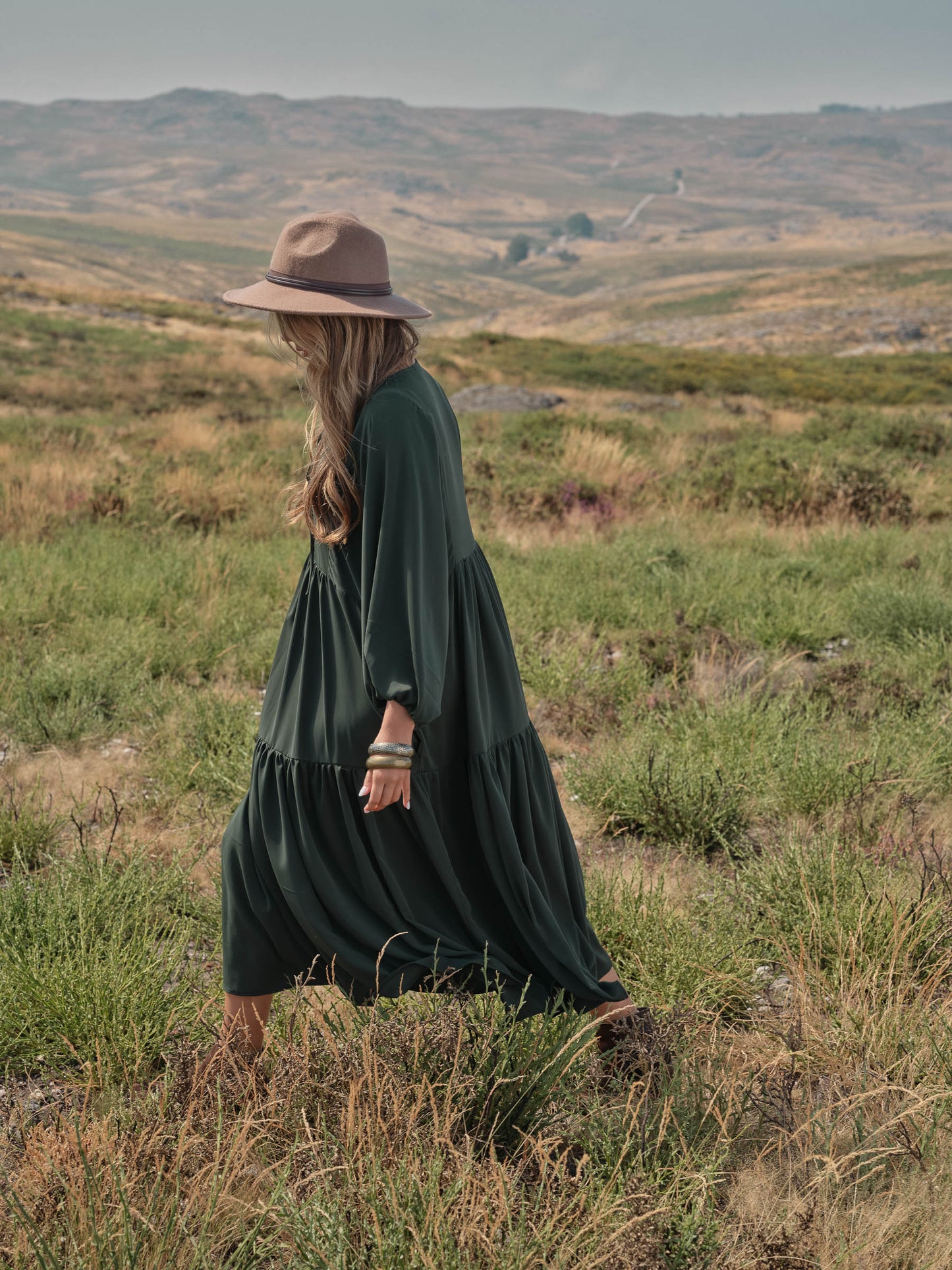 plain long dress