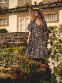 Floral midi dress